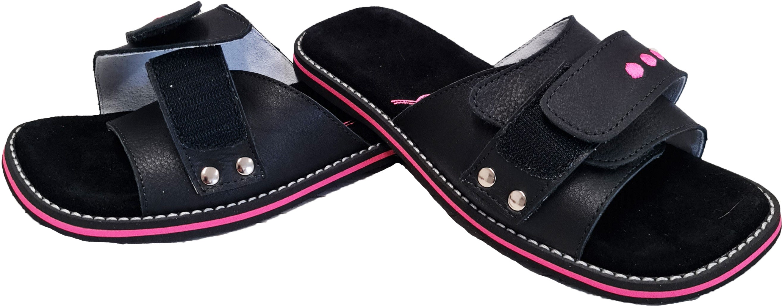 Flip-Flops 4061 - Schwarz/Rosa