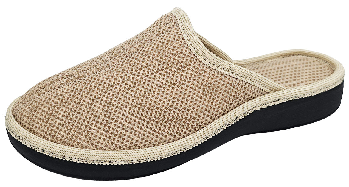 Hausschuhe 3D Netz - Schwarz