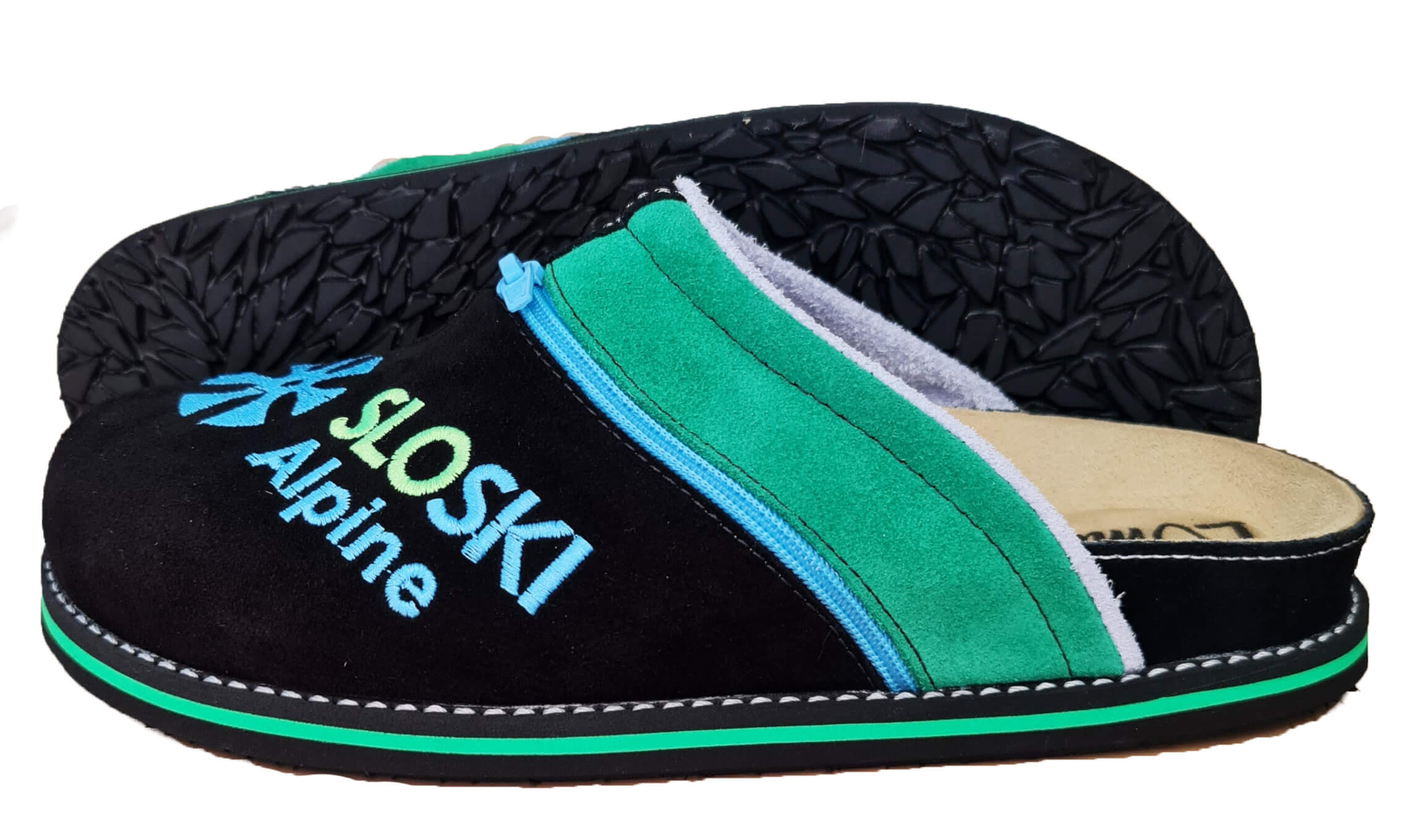 SLOSKI 3052 - Schwarz/Grün