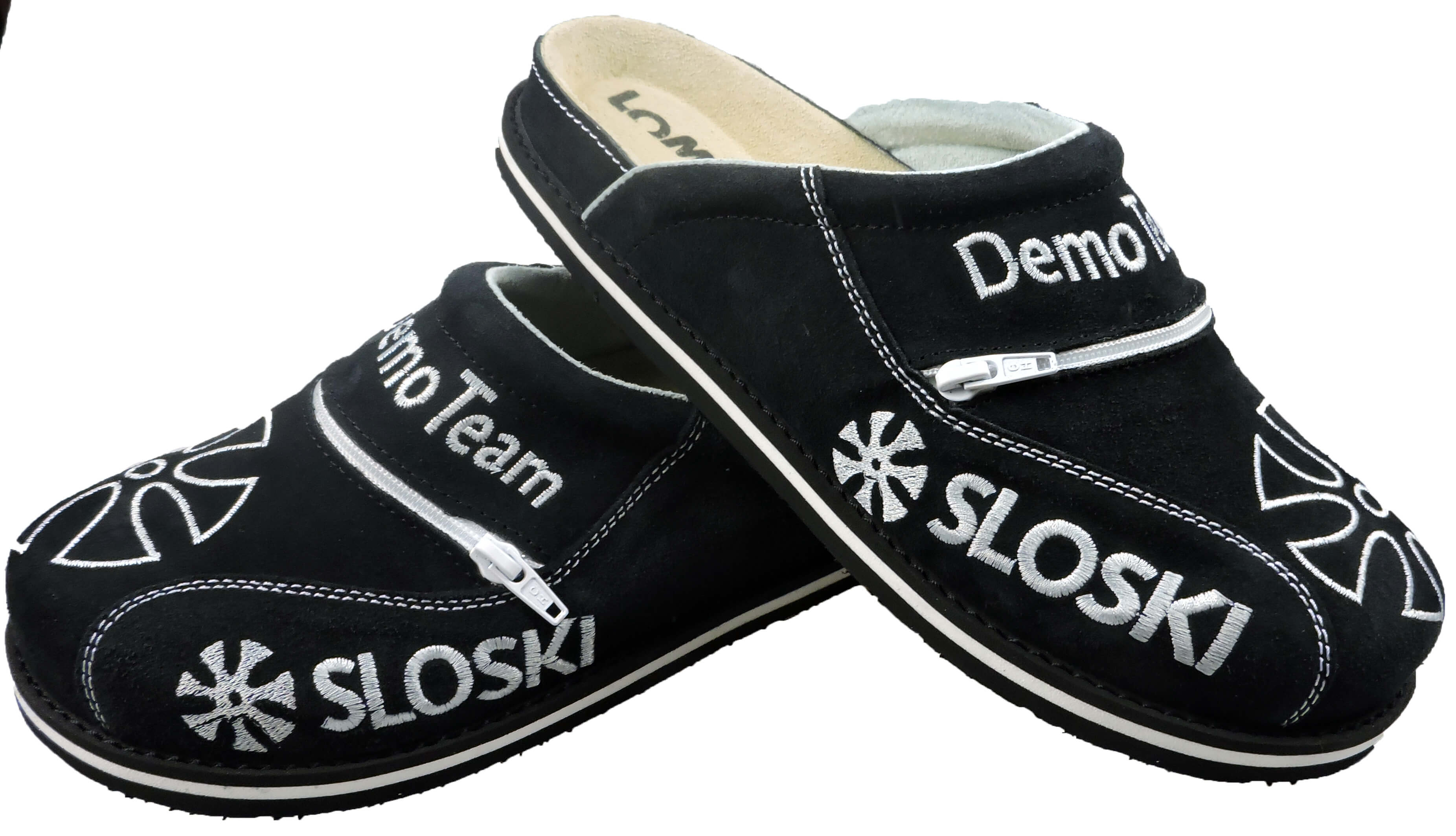 DemoTeam 3054 - schwarz/weiss/weiss