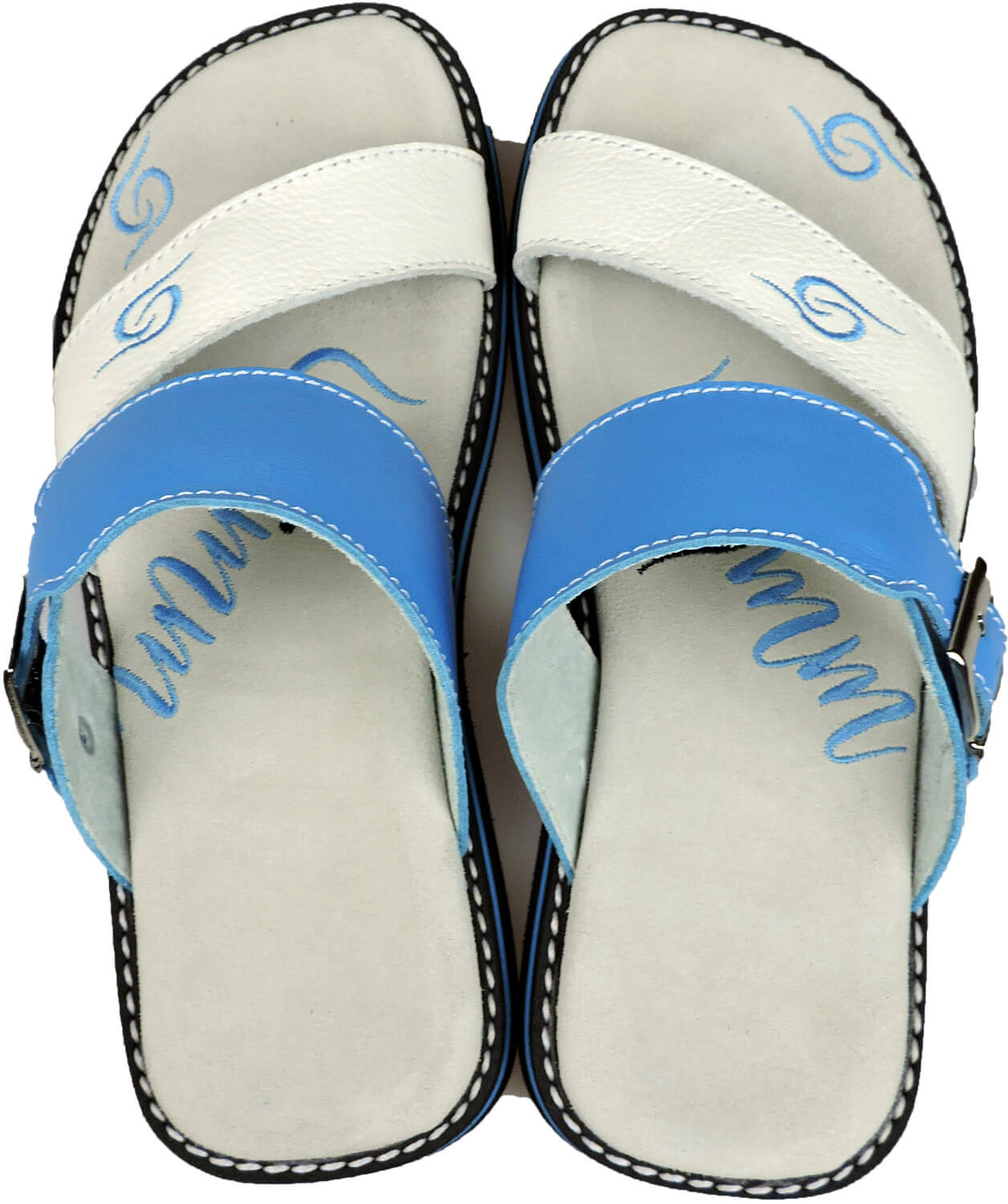 Flip-Flops 4050 - weiss/blau