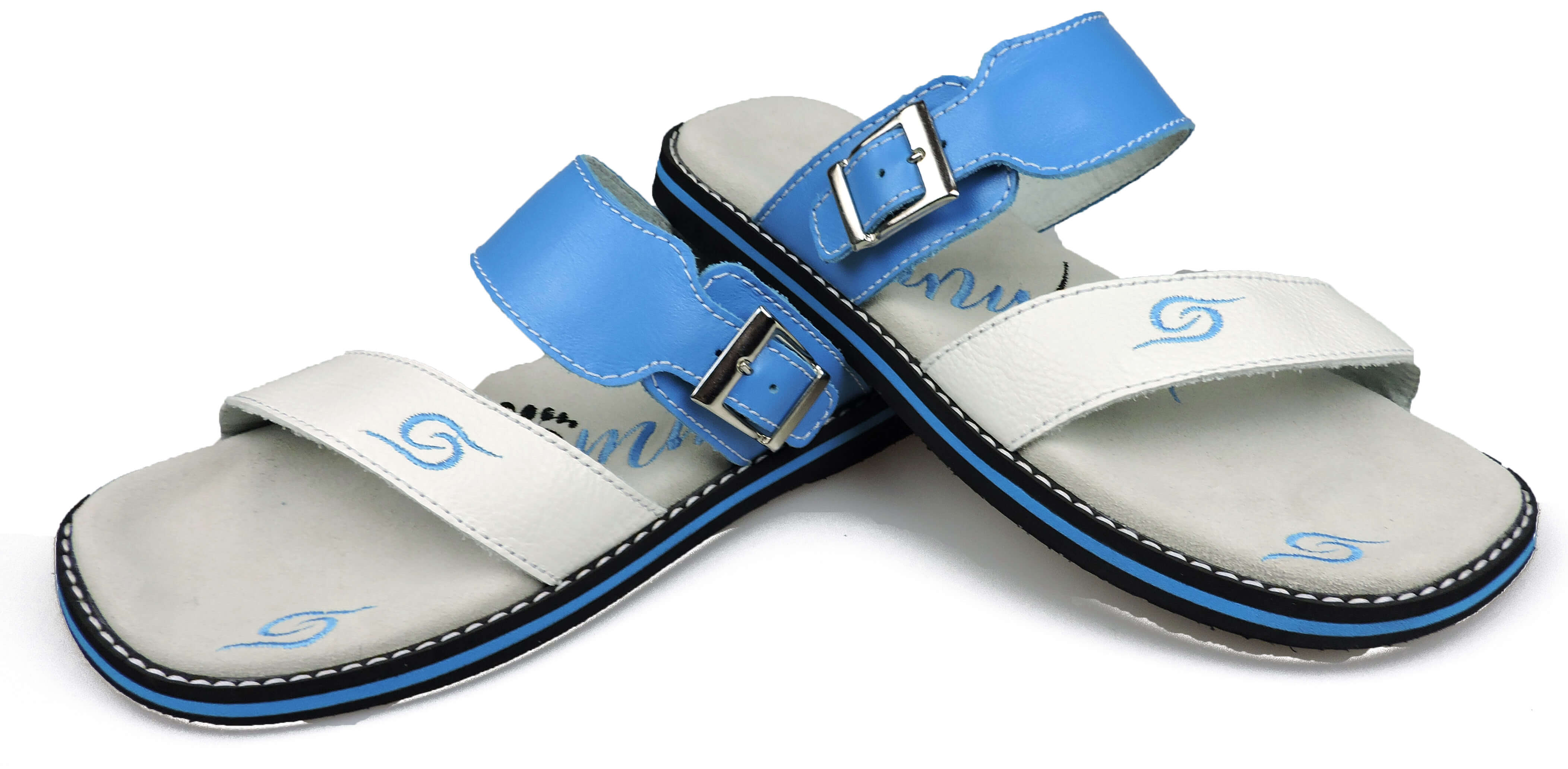 Flip-Flops 4050 - weiss/blau