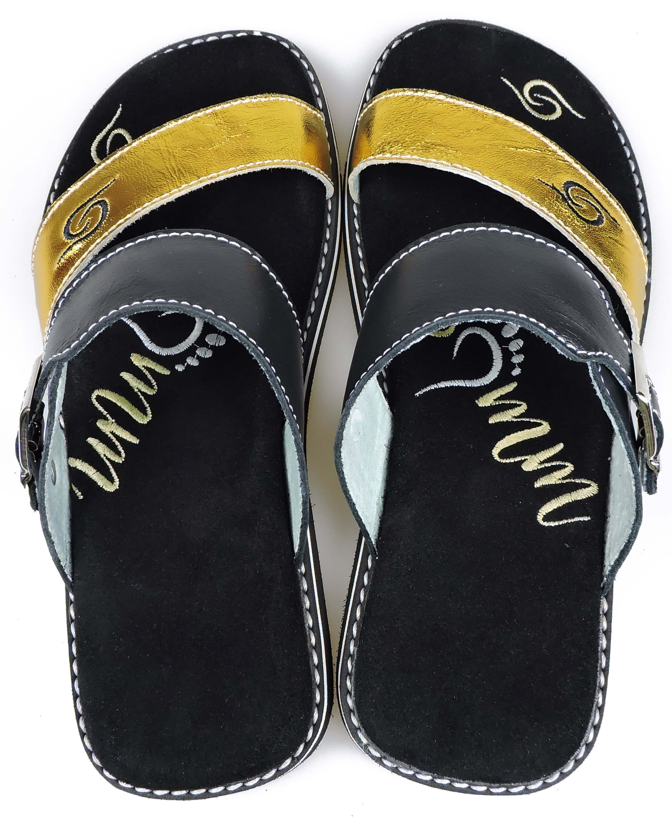 Flip-Flops 4050 - schwarz/gold