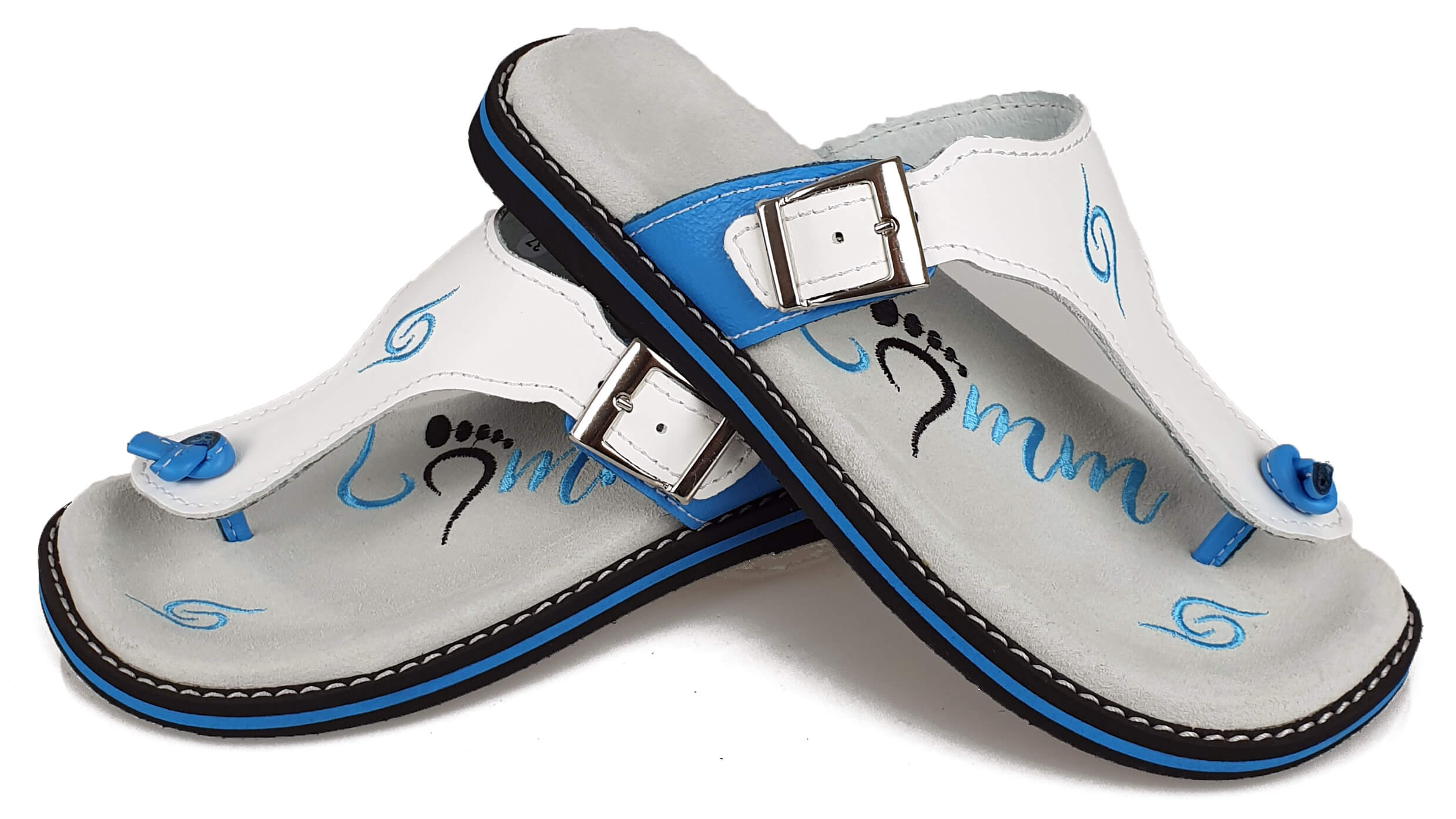 Flip-Flops 4051 - weiss/blau