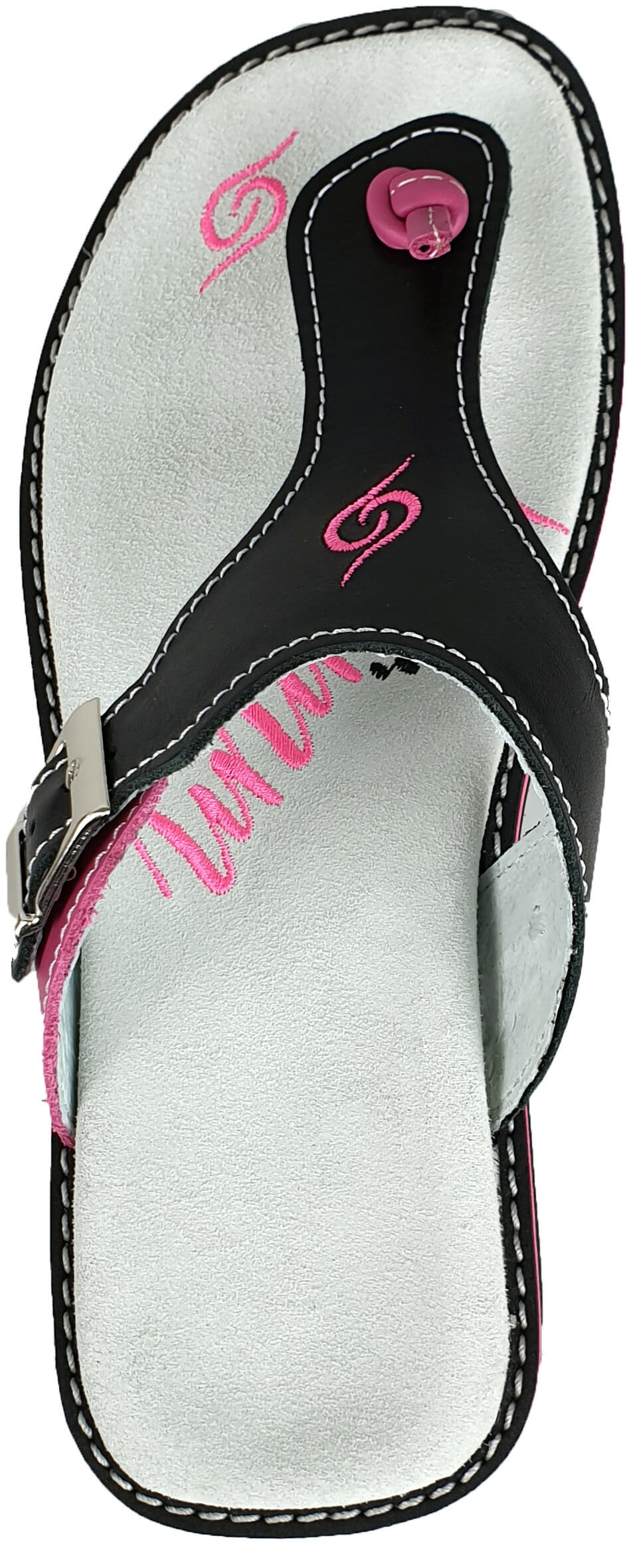 Flip-Flops 4051 - schwarz/rosa