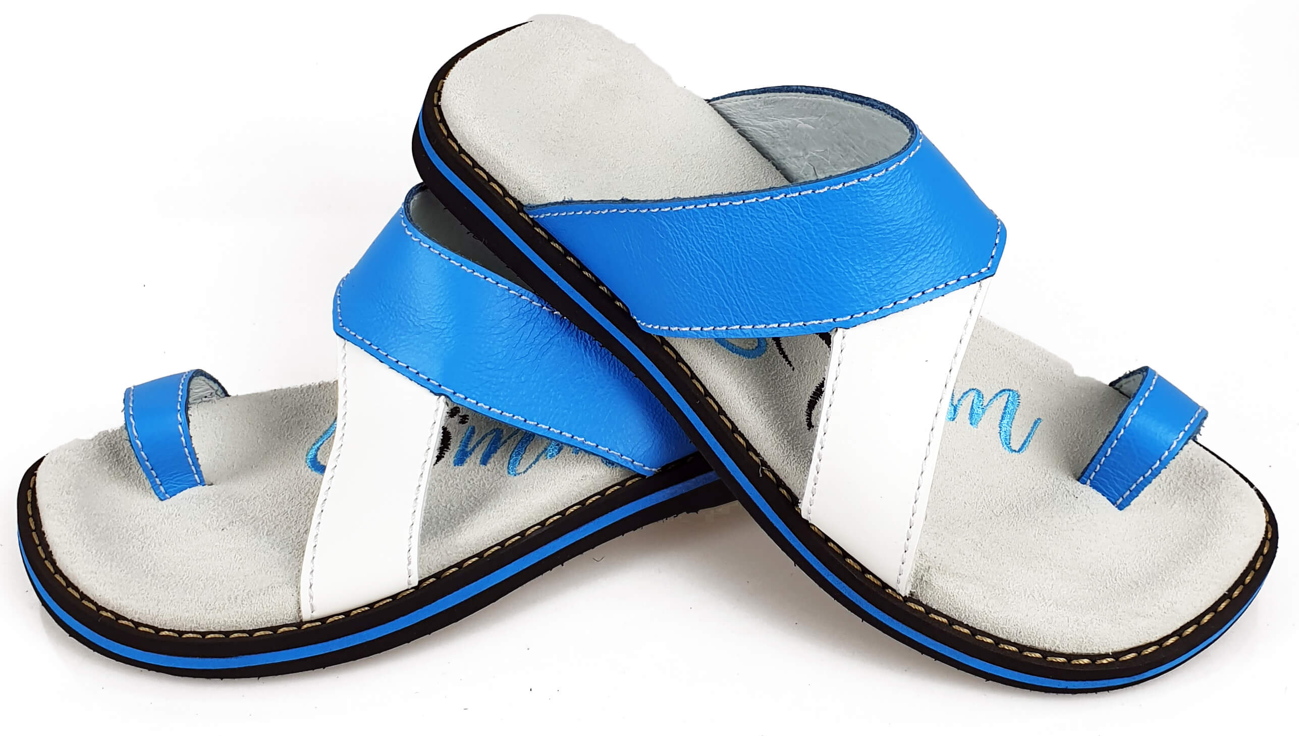 Flip-Flops 4058 - Blau/Weiss