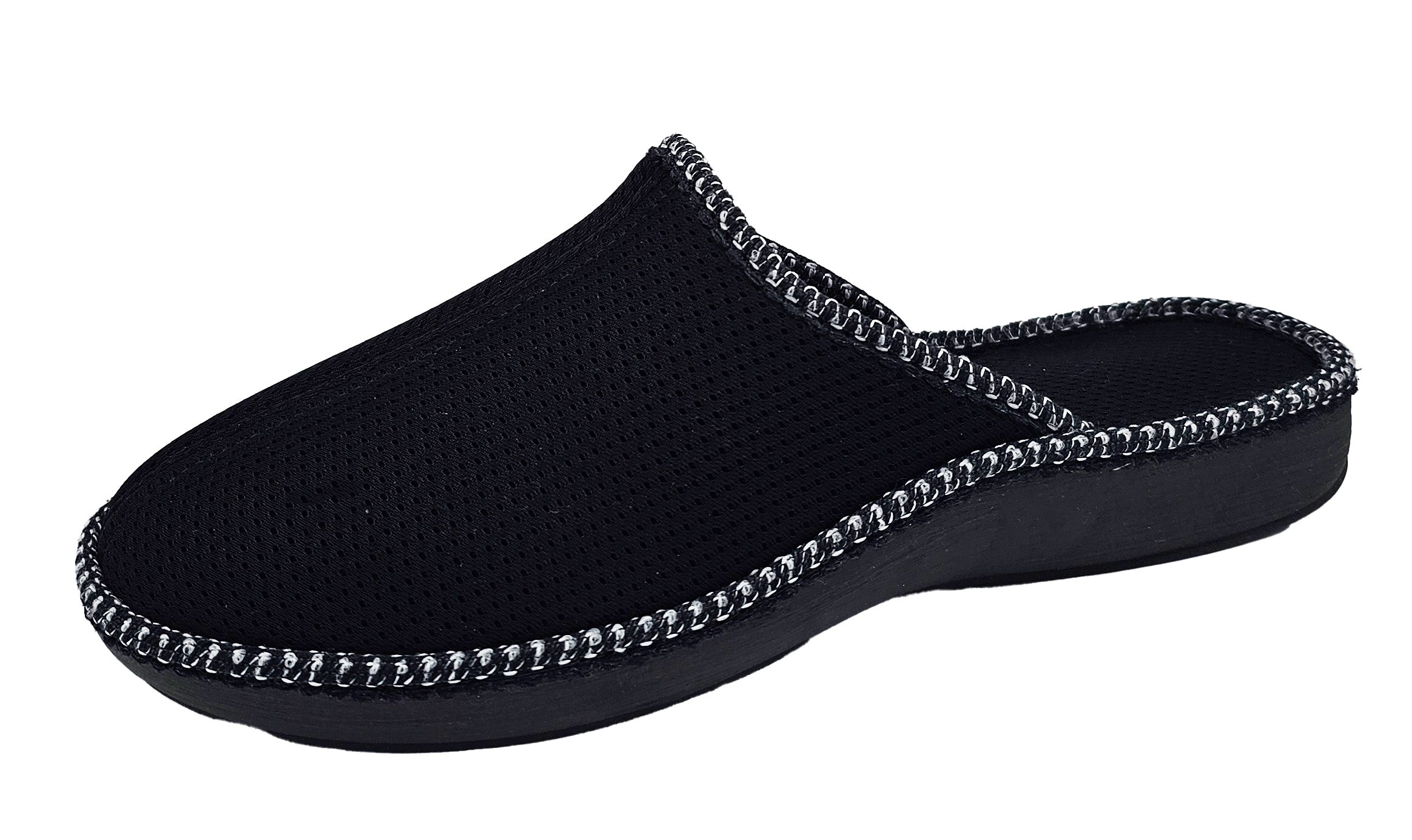 Hausschuhe 3D Netz - Schwarz