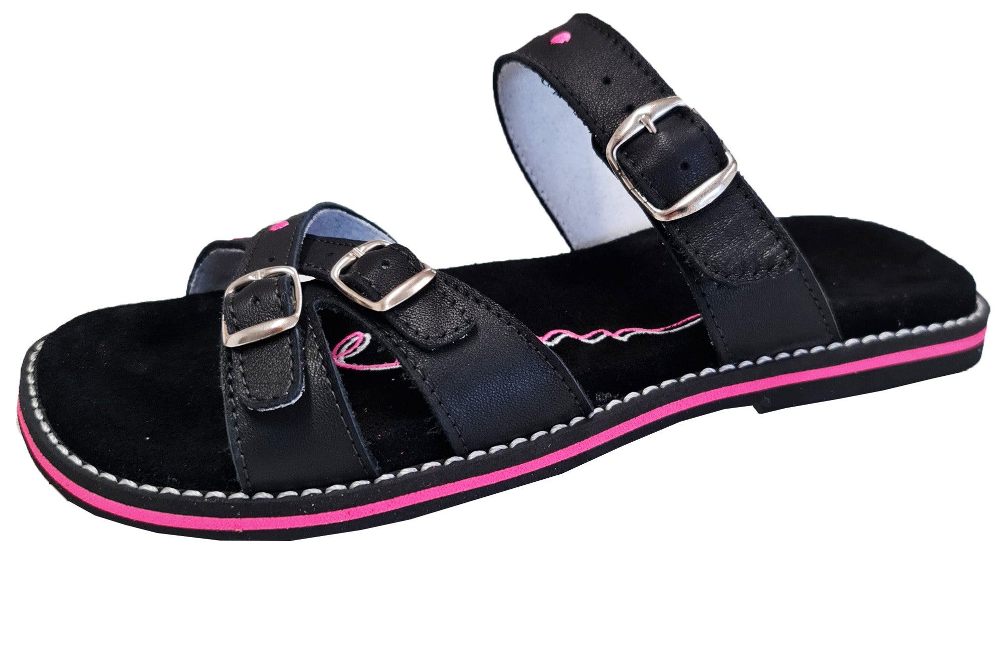 Flip-Flops 4062 - Schwarz/Rosa