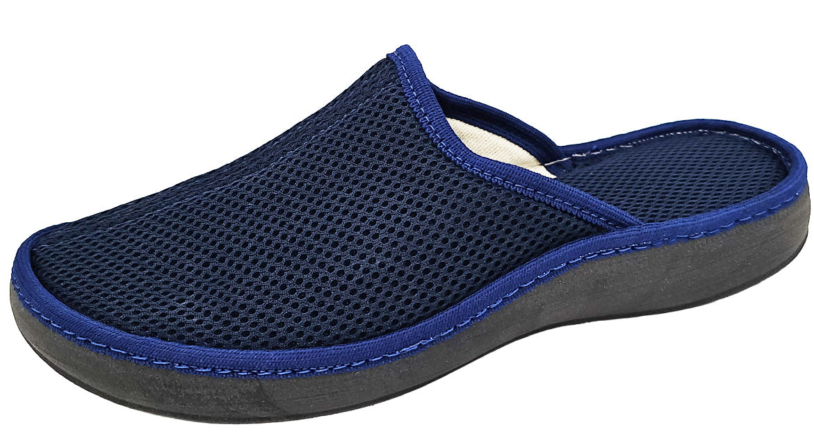 Hausschuhe 3D Netz - Schwarz