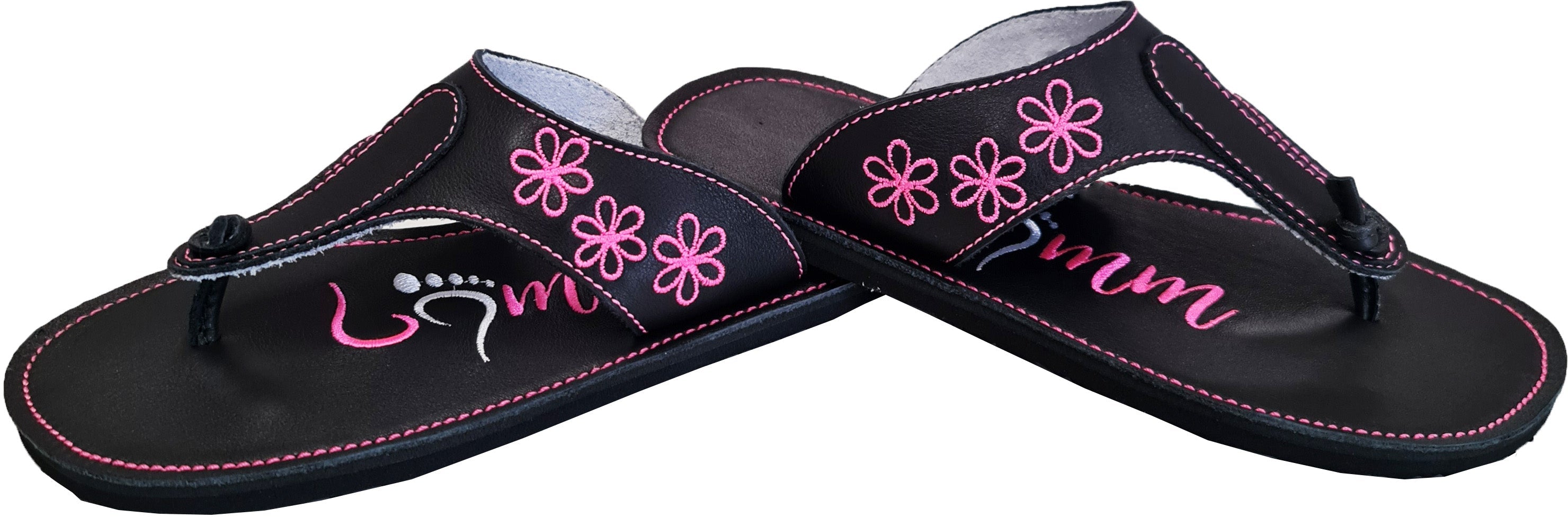 Flip-Flops 2051 - Schwarz/Rosa