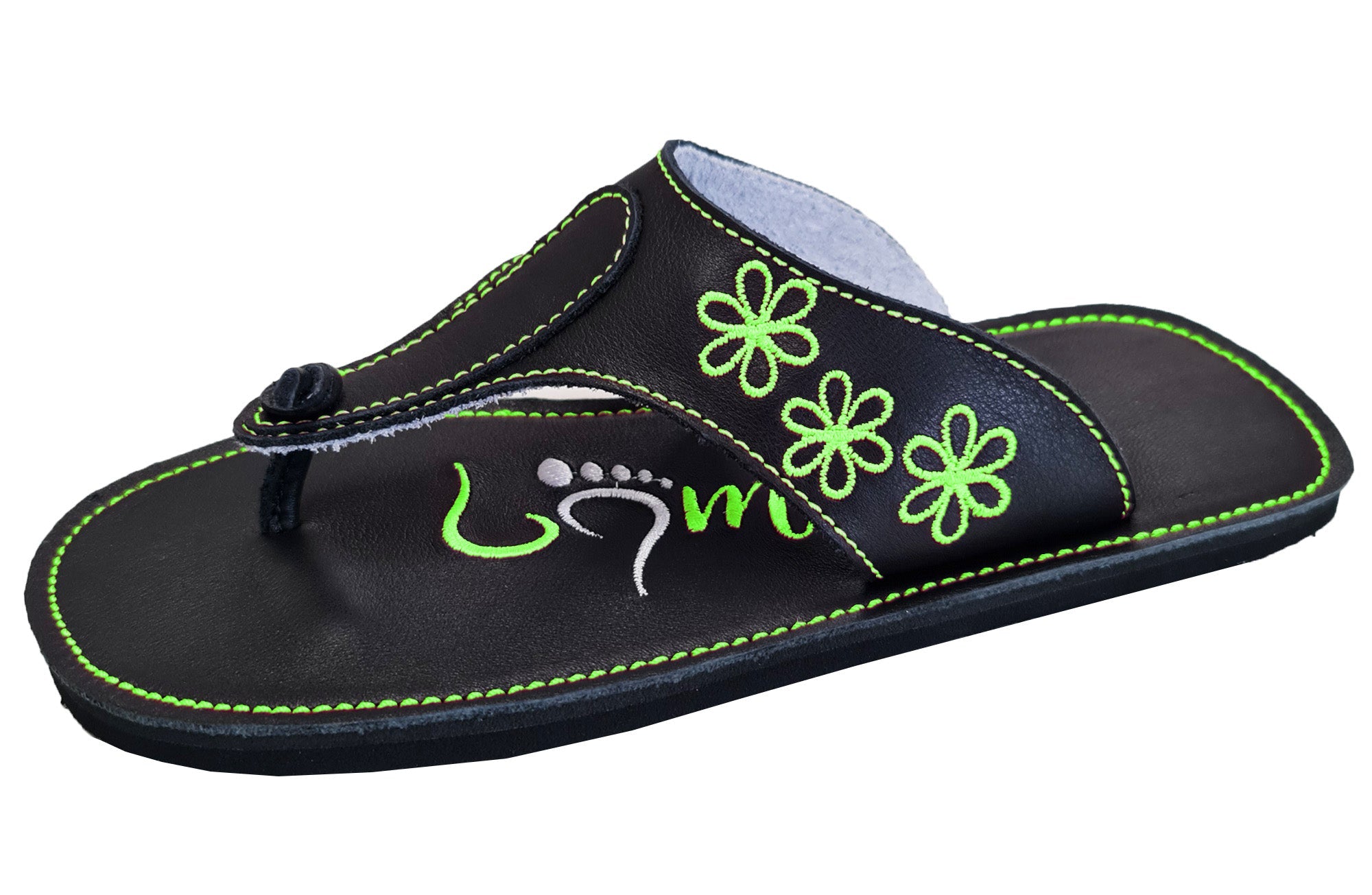 Flip-Flops 2051 - Schwarz/Grün 