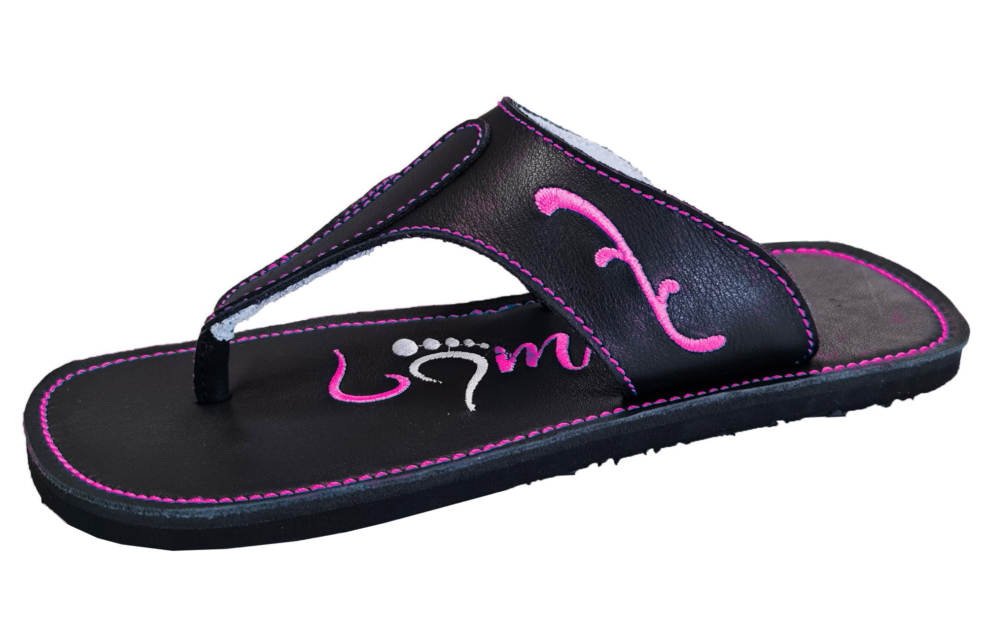 Flip-Flops 2052 - Schwarz/Rosa 