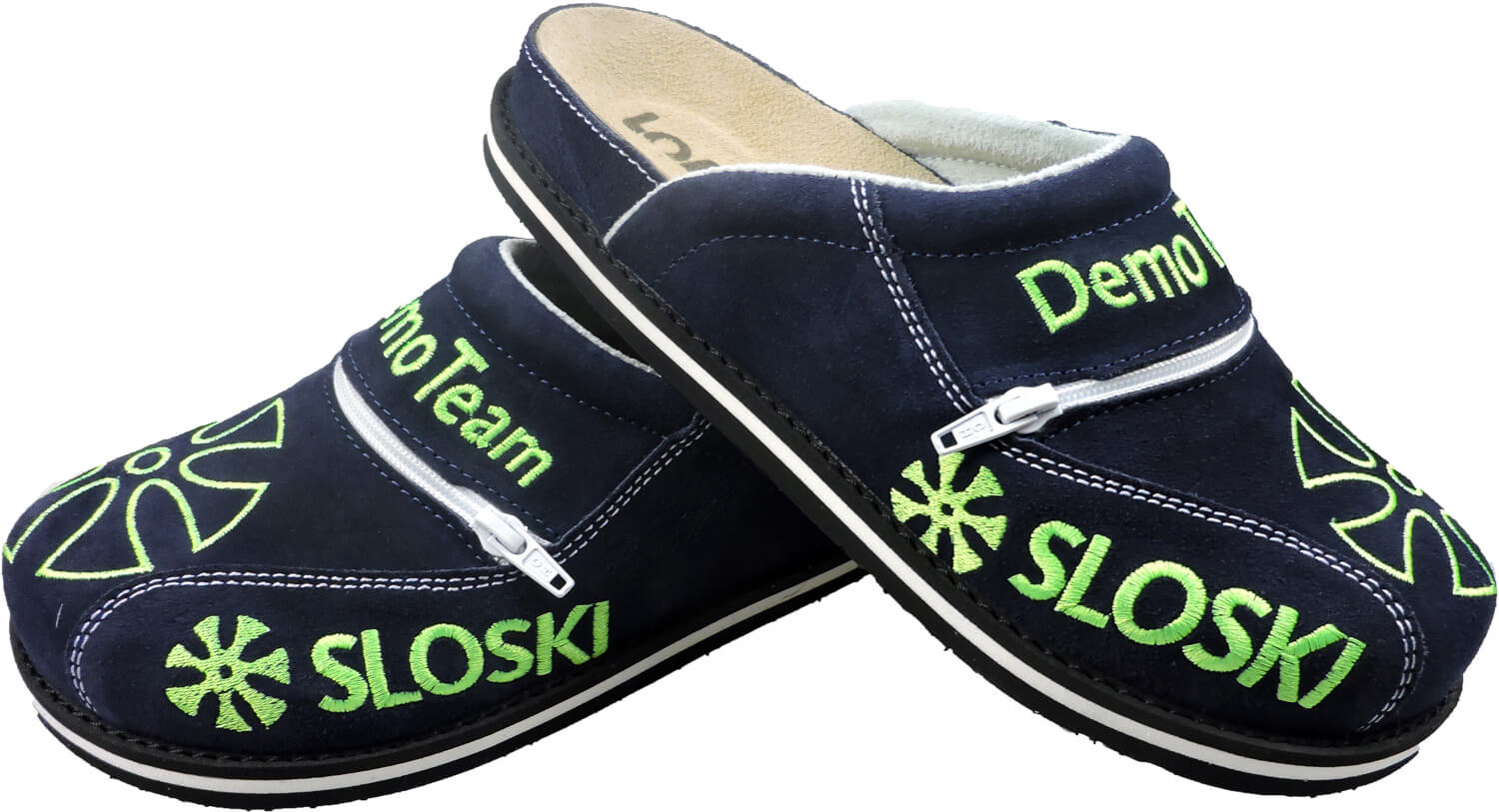 DemoTeam 3054 - schwarz/weiss/grün