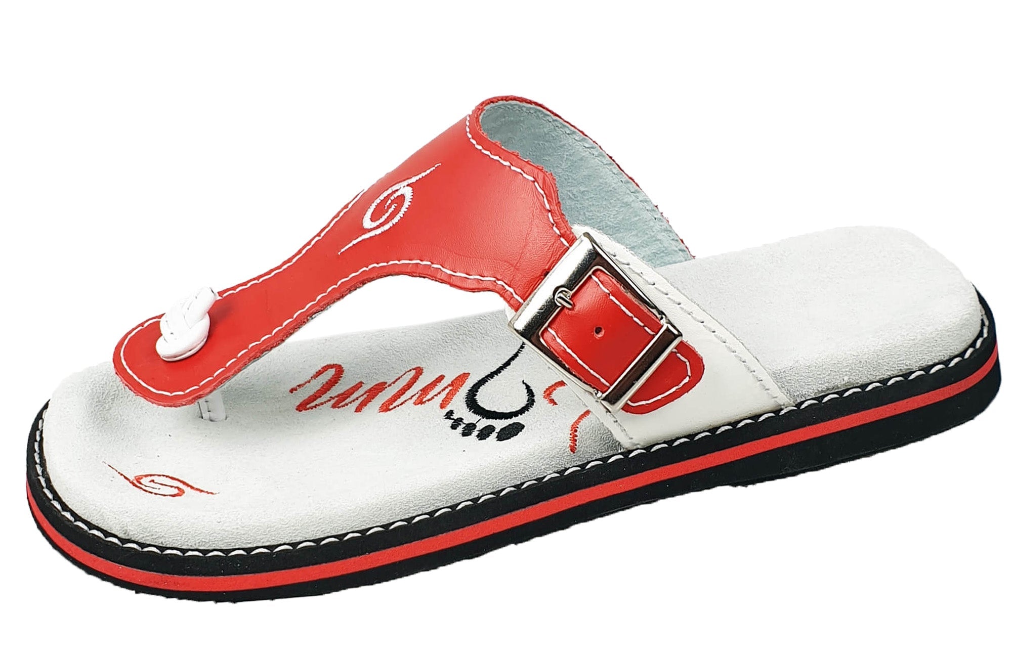 Flip-Flops 4051 - rot/weiss