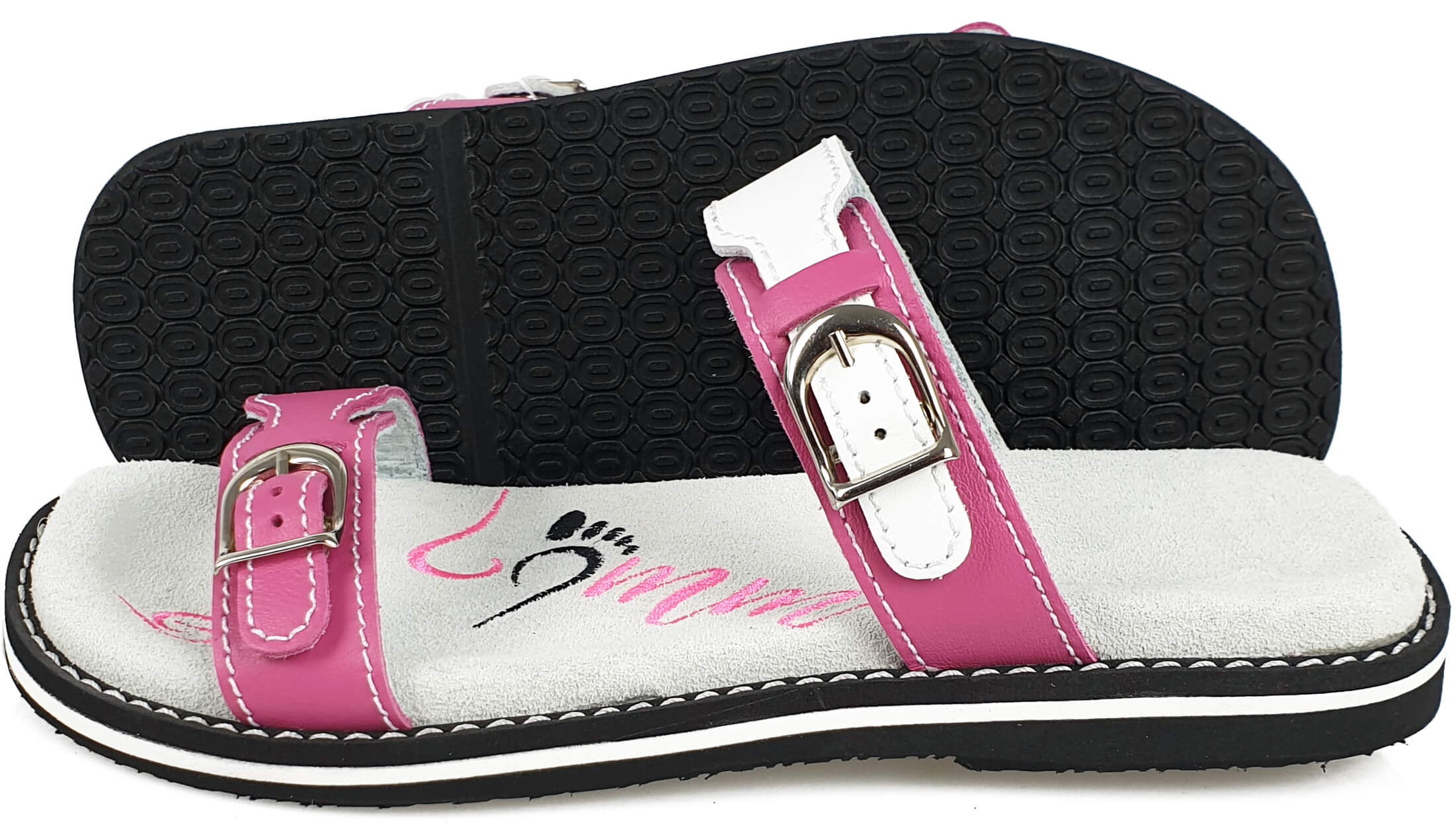 Flip-Flops 4057 - Weiss/Rosa