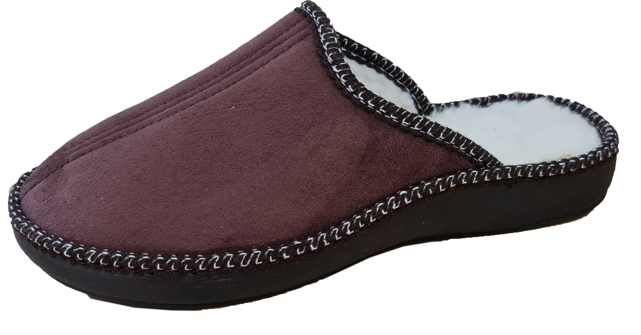 Hausschuhe Kunstfell - Braun