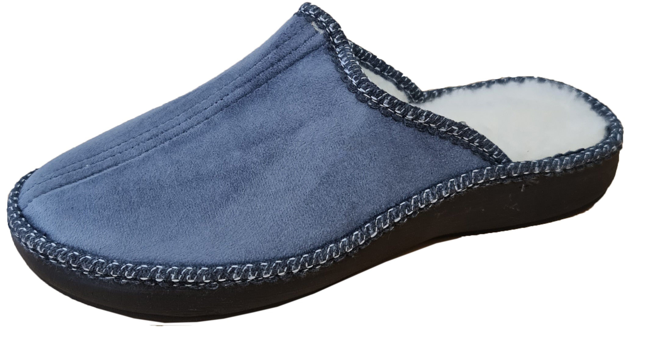 Hausschuhe Kunstfell - Grau